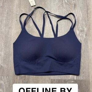 Aerie Deep Blue Strappy Tank Top